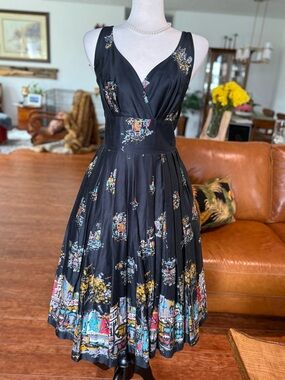 💐 Retrospec’d Elizabeth in Moulin Rouge Retro Garden Party Dress